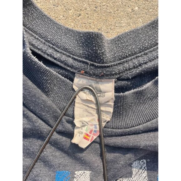 Adidas 90’s Graphic Tee Shirt Heavyweight Grey - Picture 5 of 6